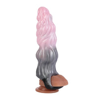 7.87in Hollow Fantasy Silicone Cock Sleeve Dildo For Physical Delay Control