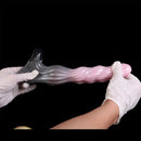 7.87in Hollow Fantasy Silicone Cock Sleeve Dildo For Physical Delay Control
