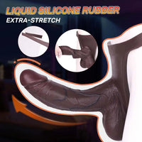 7.87in Lifelike Hollow Strap on Dildo Panty For Stimulation and Expansion