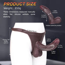 7.87in Lifelike Hollow Strap on Dildo Panty For Stimulation and Expansion