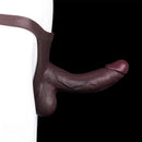 7.87in Lifelike Hollow Strap on Dildo Panty For Stimulation and Expansion