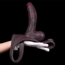 7.87in Lifelike Hollow Strap on Dildo Panty For Stimulation and Expansion