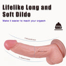 7.87in Lifelike Penis Dick For Woman Masturbator Adult Sex Dildo Toy