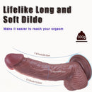 7.87in Lifelike Penis Dick For Woman Masturbator Adult Sex Dildo Toy