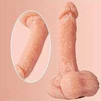 7.87in Lifelike Penis Ideal Real Dildo Sex Toy For Solo Love Play