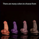 7.87in Lifelike Thick Silicone Soft Dildo For Anal Expansion Adult Sex Toy