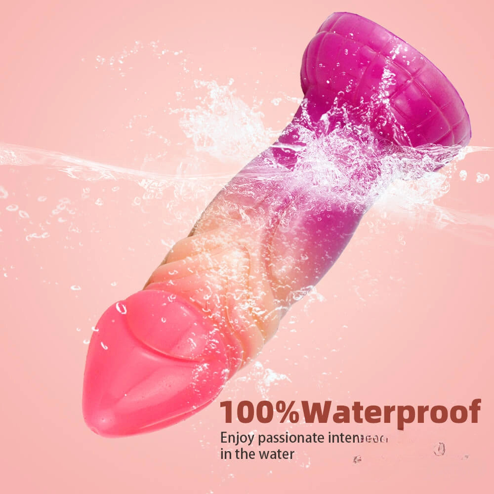 7.87in Monster Animal Dildo Ombre Sex Toy For Adults Love Toy