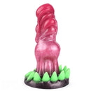 7.87in Monster Knot Exotic Silicone Alien Soft Anal Dildo Stimulator