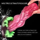 7.87in Monster Knot Exotic Silicone Alien Soft Anal Dildo Stimulator