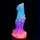 7.87in Monster Knot Luminous Dildo With Ribs Adult Male Masturbator