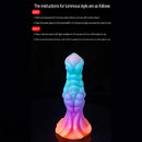 7.87in Monster Knot Luminous Dildo With Ribs Adult Male Masturbator