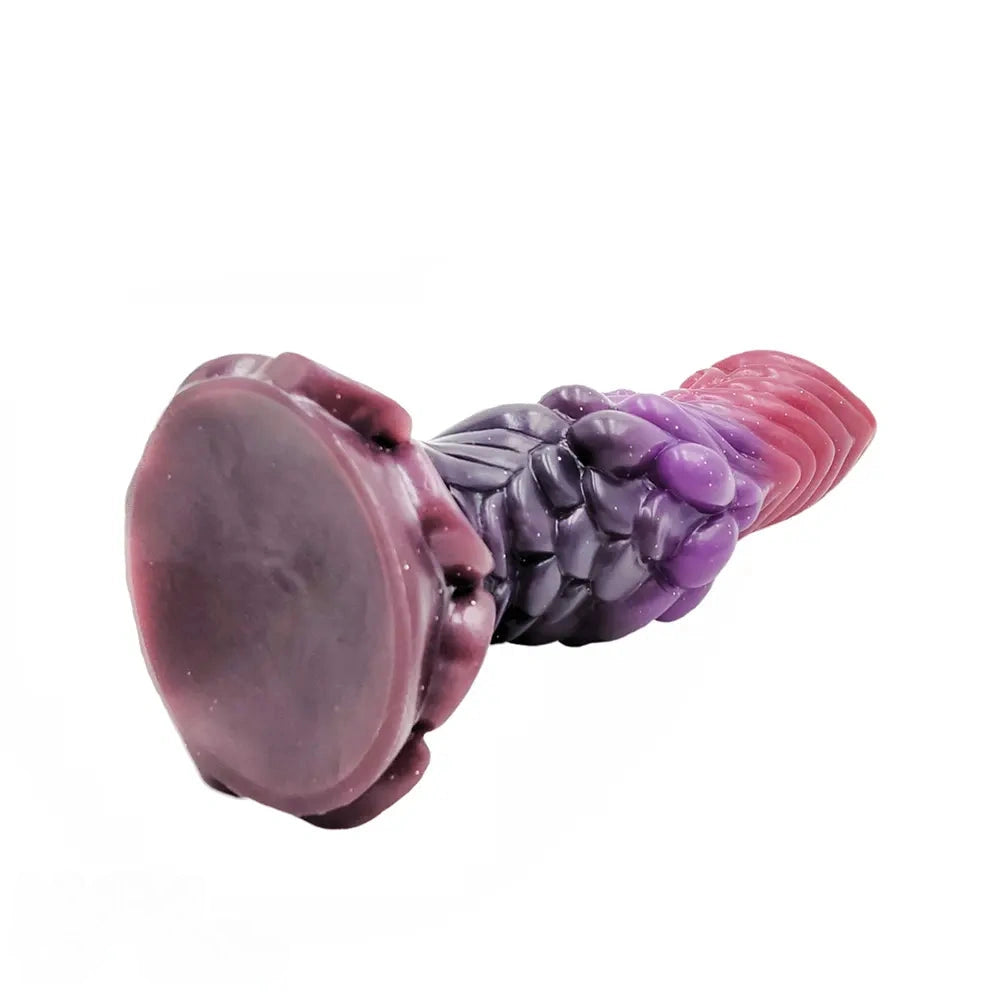 7.87in Monster Knot Luminous Dildo With Ribs Adult Male Masturbator