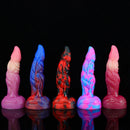 7.87in Multiple Colors Monster Animal Fantasy Design Dildo Adult Toy