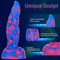 7.87in Multiple Colors Monster Animal Fantasy Design Dildo Adult Toy