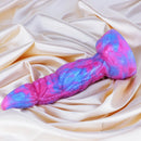 7.87in Multiple Colors Monster Animal Fantasy Design Dildo Adult Toy