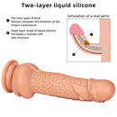 7.87in New Soft Odd Dual Density Dildo For Anal Vagina Sex
