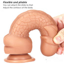 7.87in New Soft Odd Dual Density Dildo For Anal Vagina Sex
