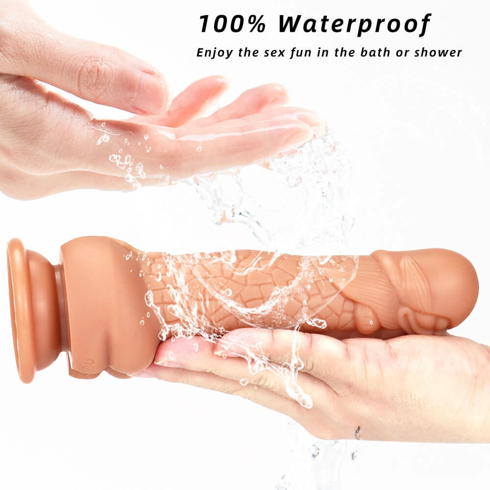 7.87in New Soft Odd Dual Density Dildo For Anal Vagina Sex