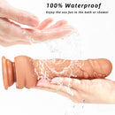 7.87in New Soft Odd Dual Density Dildo For Anal Vagina Sex