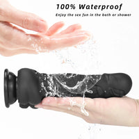 7.87in New Soft Odd Dual Density Dildo For Anal Vagina Sex