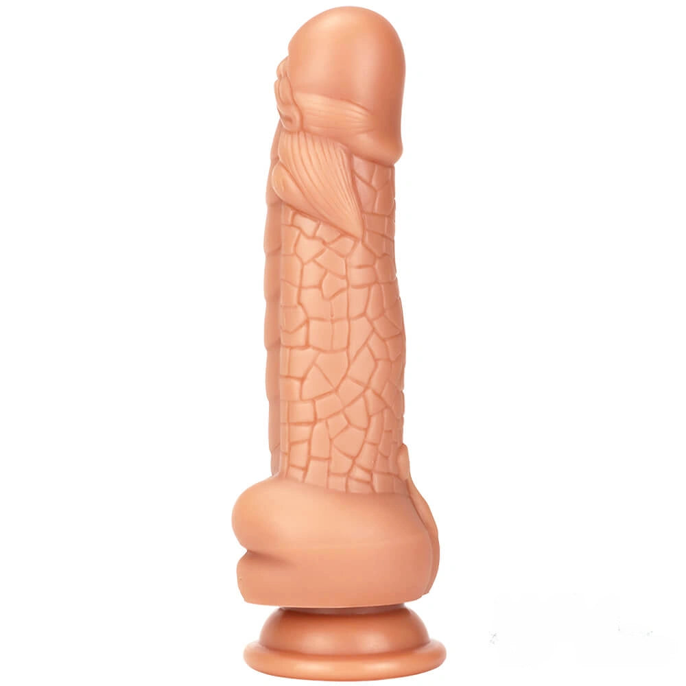 7.87in New Soft Odd Dual Density Dildo For Anal Vagina Sex