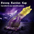 7.87in New Strange Shaped Horse Silicone Cock Dildo Simulation Penis
