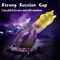 7.87in New Strange Shaped Horse Silicone Cock Dildo Simulation Penis