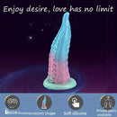7.87in Octopus Tentacle Dildo For Women Soft Anal Dildo For Hands-Free Play
