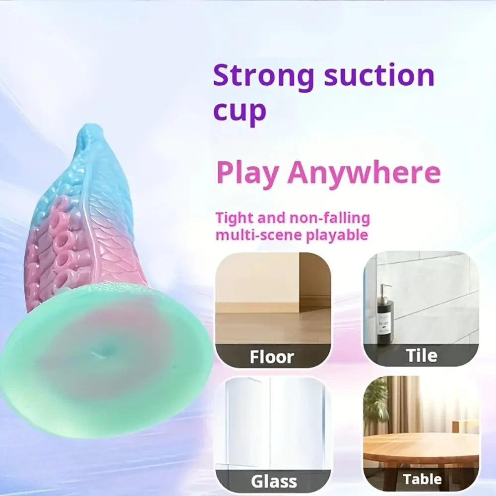 7.87in Octopus Tentacle Dildo For Women Soft Anal Dildo For Hands-Free Play