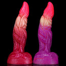 7.87in Octopus Tentacle Fantasy Makeup Ombre Dildo For Masturbation