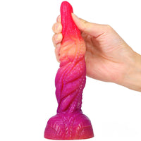 7.87in Octopus Tentacle Fantasy Makeup Ombre Dildo For Masturbation