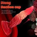 7.87in Octopus Tentacle Fantasy Makeup Ombre Dildo For Masturbation