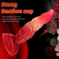 7.87in Octopus Tentacle Fantasy Makeup Ombre Dildo For Masturbation