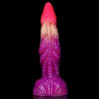 7.87in Octopus Tentacle Fantasy Makeup Ombre Dildo For Masturbation