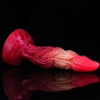 7.87in Octopus Tentacle Fantasy Makeup Ombre Dildo For Masturbation
