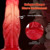 7.87in Octopus Tentacle Fantasy Makeup Ombre Dildo For Masturbation