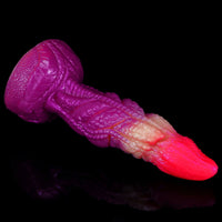 7.87in Octopus Tentacle Fantasy Makeup Ombre Dildo For Masturbation