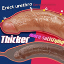 7.87in PVC Lifelike Dildo With Suction Cup Anal Sex Toy For Woman Men