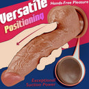 7.87in PVC Lifelike Dildo With Suction Cup Anal Sex Toy For Woman Men