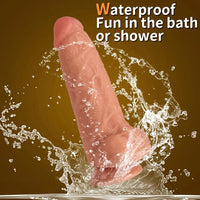 7.87in PVC Lifelike Dildo With Suction Cup Anal Sex Toy For Woman Men