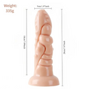 7.87in PVC Monster Fantasy Dildo For Adult BDSM Intimacy Play