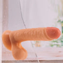 7.87in PVC Skin Feeling Dildo Sex Toy For Women With Suction Cup