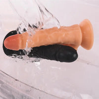 7.87in PVC Skin Feeling Dildo Sex Toy For Women With Suction Cup