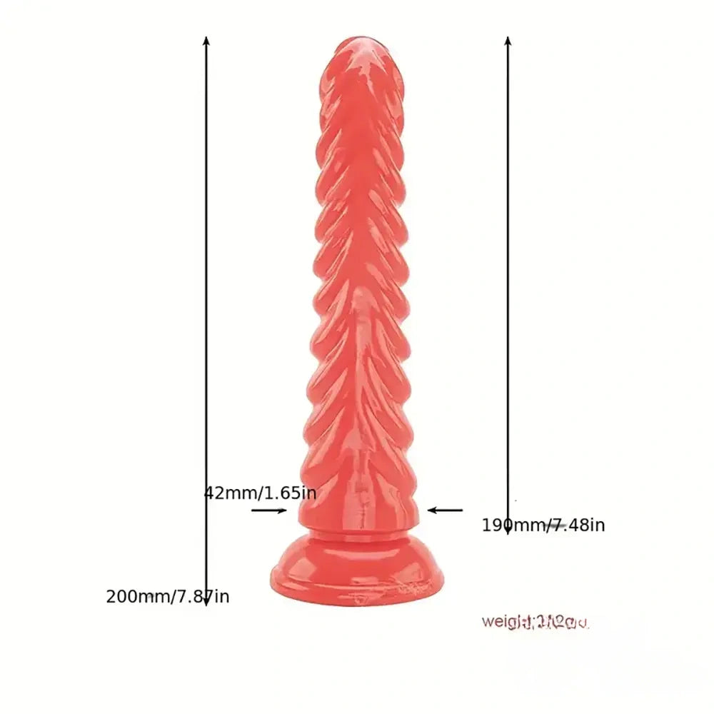 7.87in Real Cock Dildo For Anus Vaginal Stimulation Female Pleasure
