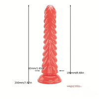 7.87in Real Cock Dildo For Anus Vaginal Stimulation Female Pleasure