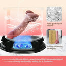 7.87in Real Skin Soft Dual-Layer Liquid Silicone Touch Lifelike Dildo