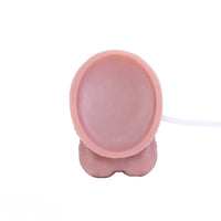7.87in Real Vein Soft Silicone Adult Double Layer Squirting Strap on Dildo