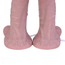 7.87in Real Vein Soft Silicone Adult Double Layer Squirting Strap on Dildo