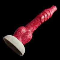 7.87in Realistic Animal Dog Knot Soft Silicone Odd Dildo For Men Women