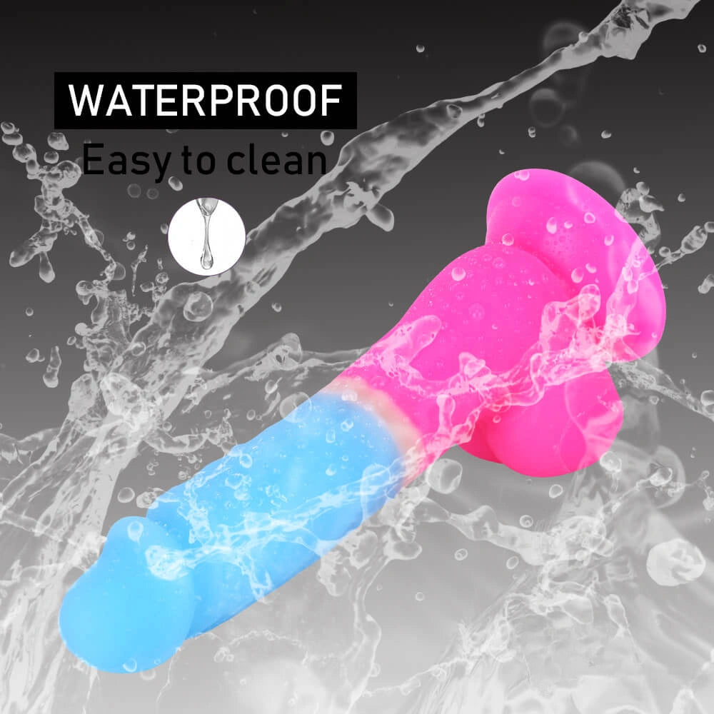 7.87in Realistic Dildo Sex Toy For Women Men Fake Penis